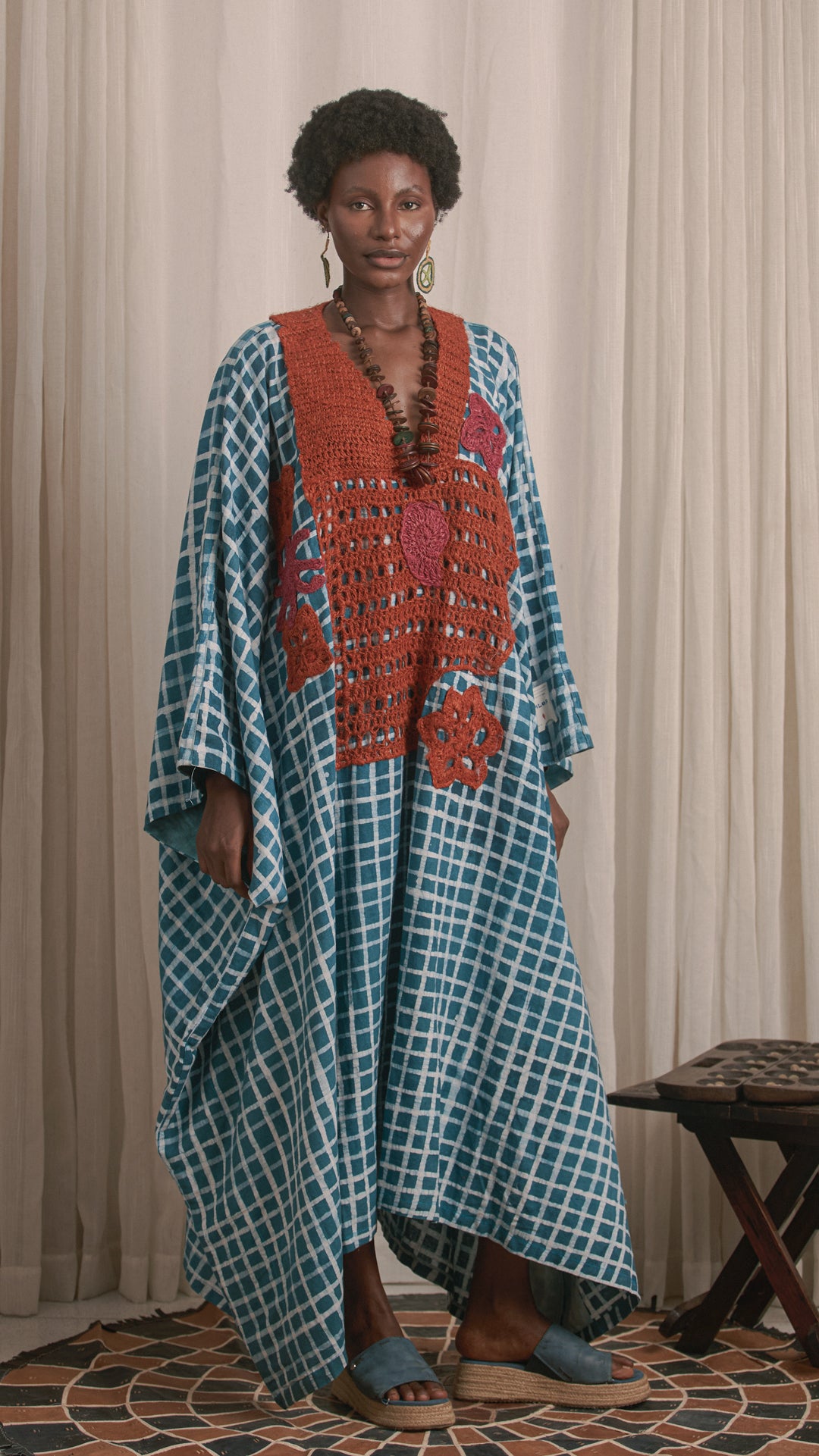 CHECKERED Agbada